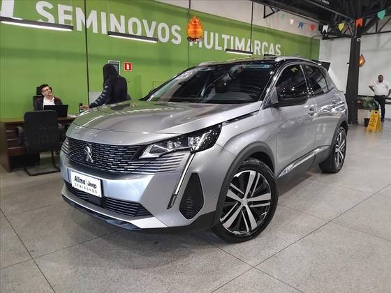 PEUGEOT 3008 1.6 16V THP GASOLINA GRIFFE AUTOMÁTICO PEUGEOT 3008 1.6 16V THP GASOLINA GRIFFE AUTOMÁTICO